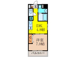 第１７関根マンションの物件間取画像